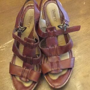 Born spring wedge sandals